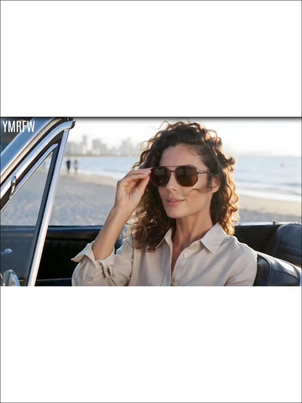 Polarized Aviator Sunglasses Metal Frame UV400 Retro Trendy Sun Glasses